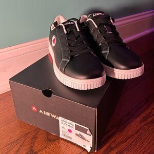 Black & White Airwalk Sneakers